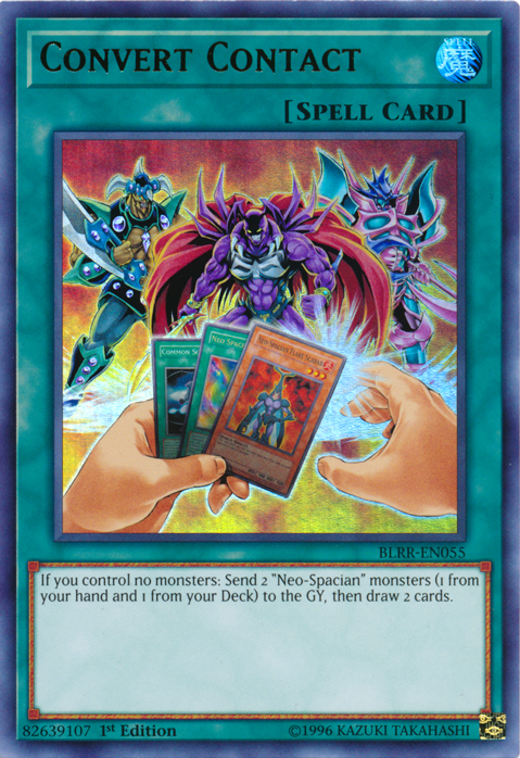 Convert Contact [BLRR-EN055] Ultra Rare - Yu-Gi-Oh! - Card Brawlers | Quebec | Canada |