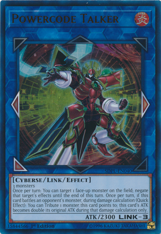 Powercode Talker [SDPL-EN040] Ultra Rare - Yu-Gi-Oh! - Card Brawlers | Quebec | Canada |