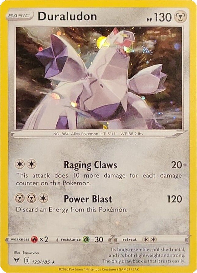 Duraludon (129/185) (Cosmos Holo) [Sword & Shield: Vivid Voltage] - Card Brawlers | Quebec | Canada | Yu-Gi-Oh!