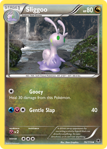 Sliggoo (76/119) [XY: Phantom Forces] - Card Brawlers | Quebec | Canada | Yu-Gi-Oh!