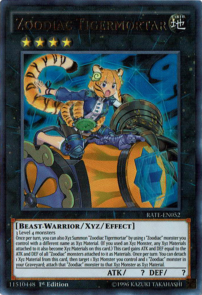 Zoodiac Tigermortar [RATE-EN052] Ultra Rare - Card Brawlers | Quebec | Canada | Yu-Gi-Oh!