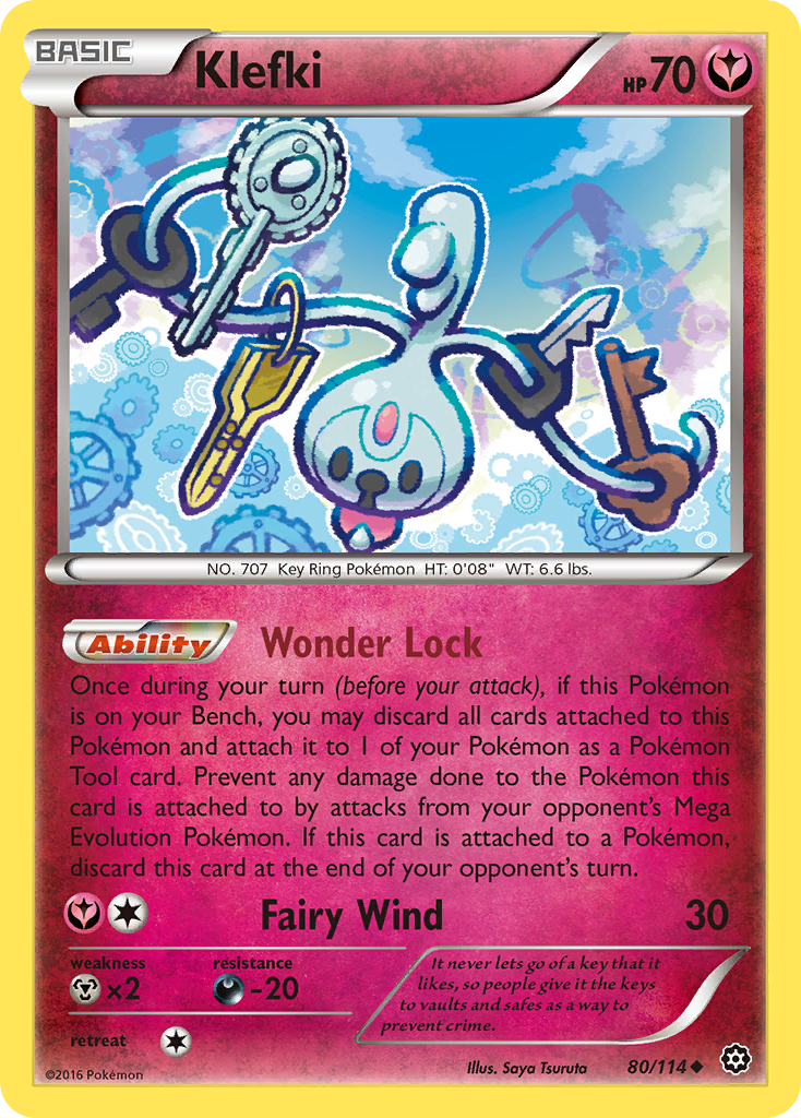 Klefki (80/114) [XY: Steam Siege] - Card Brawlers | Quebec | Canada | Yu-Gi-Oh!