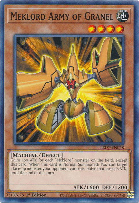 Meklord Army of Granel [LED7-EN048] Common - Card Brawlers | Quebec | Canada | Yu-Gi-Oh!