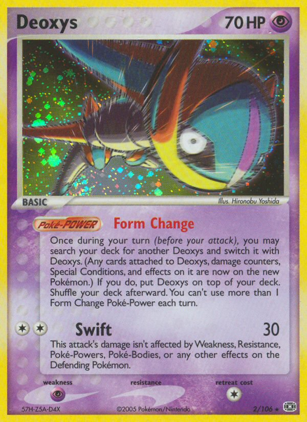 Deoxys (2/106) [EX: Emerald] - Card Brawlers | Quebec | Canada | Yu-Gi-Oh!