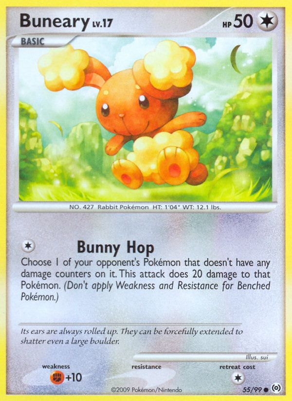 Buneary (55/99) [Platinum: Arceus] - Card Brawlers | Quebec | Canada | Yu-Gi-Oh!