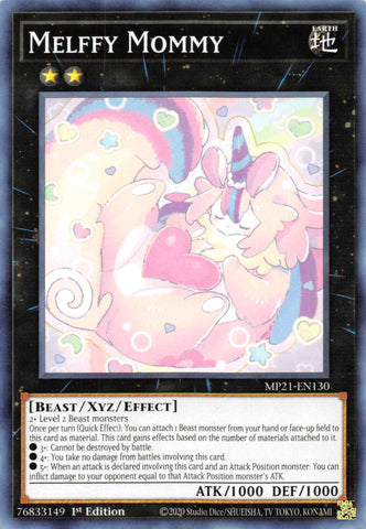 Melffy Mommy [MP21-EN130] Common - Card Brawlers | Quebec | Canada | Yu-Gi-Oh!