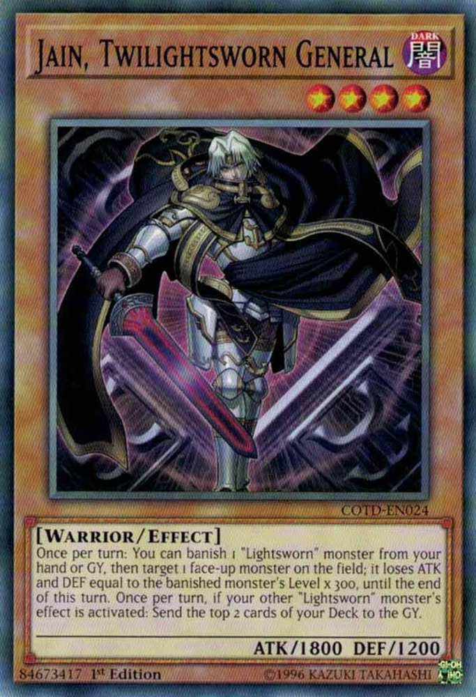 Jain, Twilightsworn General [COTD-EN024] Common - Yu-Gi-Oh! - Card Brawlers | Quebec | Canada |