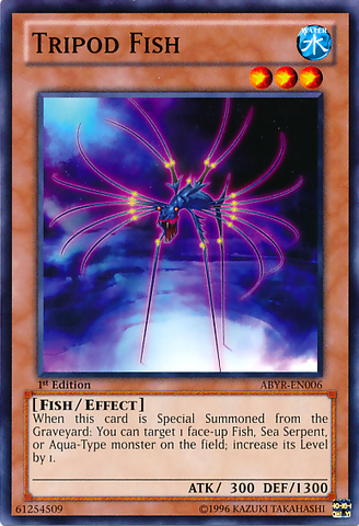 Tripod Fish [ABYR-EN006] Common - Yu-Gi-Oh! - Card Brawlers | Quebec | Canada |