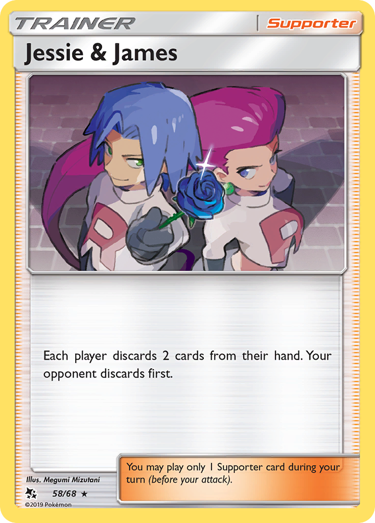 Jessie & James (58/68) [Sun & Moon: Hidden Fates] - Card Brawlers | Quebec | Canada | Yu-Gi-Oh!