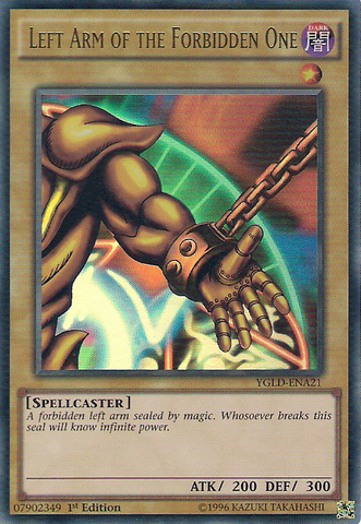 Left Arm of the Forbidden One [YGLD-ENA21] Ultra Rare - Yu-Gi-Oh! - Card Brawlers | Quebec | Canada |