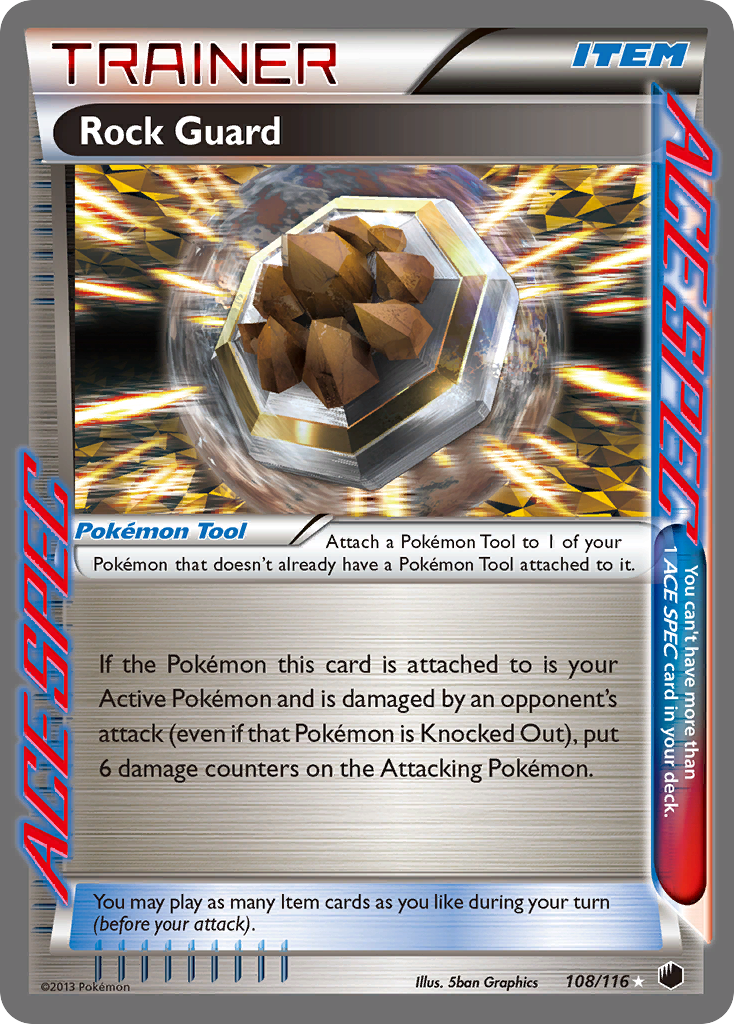 Rock Guard (108/116) [Black & White: Plasma Freeze] - Card Brawlers | Quebec | Canada | Yu-Gi-Oh!