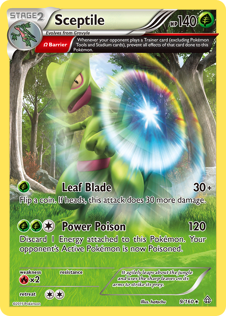 Sceptile (9/160) [XY: Primal Clash] - Card Brawlers | Quebec | Canada | Yu-Gi-Oh!