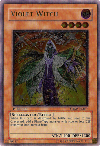 Violet Witch [CRMS-EN097] Ultimate Rare - Card Brawlers | Quebec | Canada | Yu-Gi-Oh!
