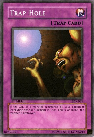 Trap Hole [SDK-033] Common - Card Brawlers | Quebec | Canada | Yu-Gi-Oh!