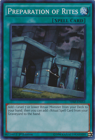 Preparation of Rites [THSF-EN053] Super Rare - Yu-Gi-Oh! - Card Brawlers | Quebec | Canada |