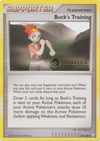 Bucks Training (130/146) (Prerelease Promo) [Diamond & Pearl: Legends Awakened] - Card Brawlers | Quebec | Canada | Yu-Gi-Oh!