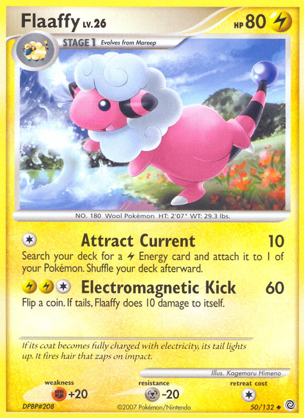 Flaaffy (50/132) [Diamond & Pearl: Secret Wonders] - Card Brawlers | Quebec | Canada | Yu-Gi-Oh!