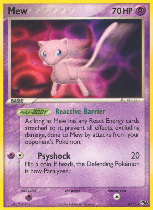 Mew (4/17) [POP Series 4] - Card Brawlers | Quebec | Canada | Yu-Gi-Oh!