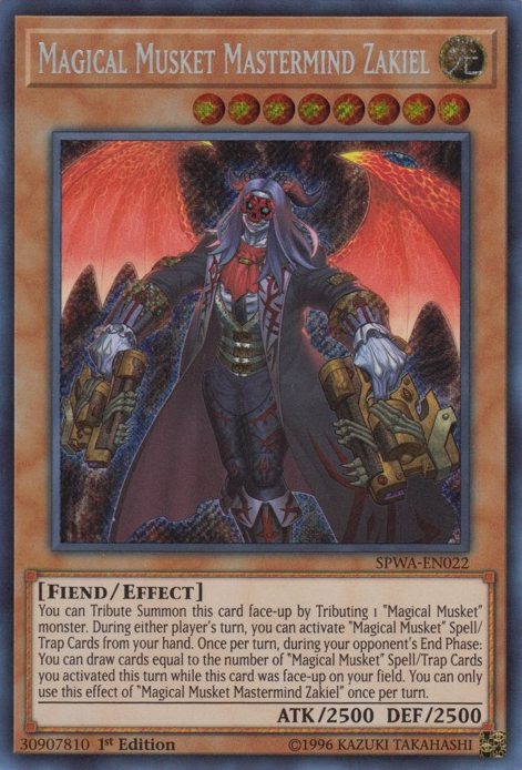 Magical Musket Mastermind Zakiel [SPWA-EN022] Secret Rare - Yu-Gi-Oh! - Card Brawlers | Quebec | Canada |