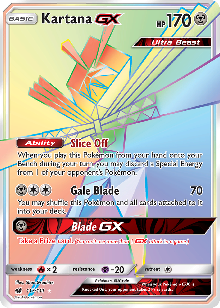 Kartana GX (117/111) [Sun & Moon: Crimson Invasion] - Card Brawlers | Quebec | Canada | Yu-Gi-Oh!