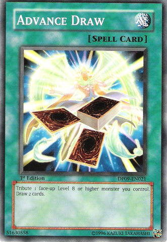 Advance Draw [DP09-EN021] Common - Card Brawlers | Quebec | Canada | Yu-Gi-Oh!