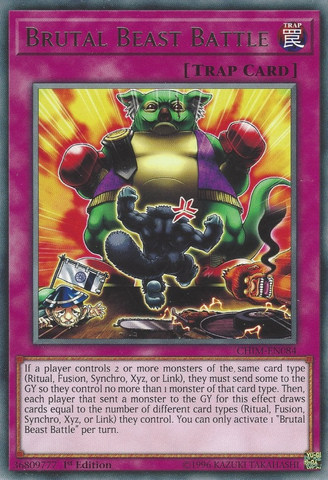 Brutal Beast Battle [CHIM-EN084] Rare - Card Brawlers | Quebec | Canada | Yu-Gi-Oh!