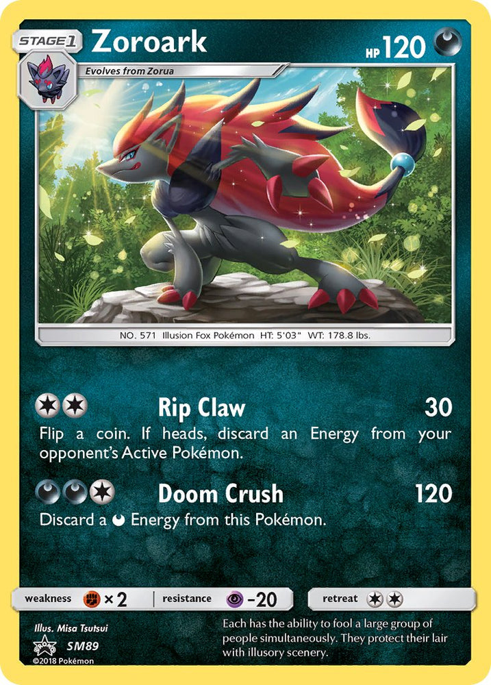 Zoroark (SM89) [Sun & Moon: Black Star Promos] - Card Brawlers | Quebec | Canada | Yu-Gi-Oh!