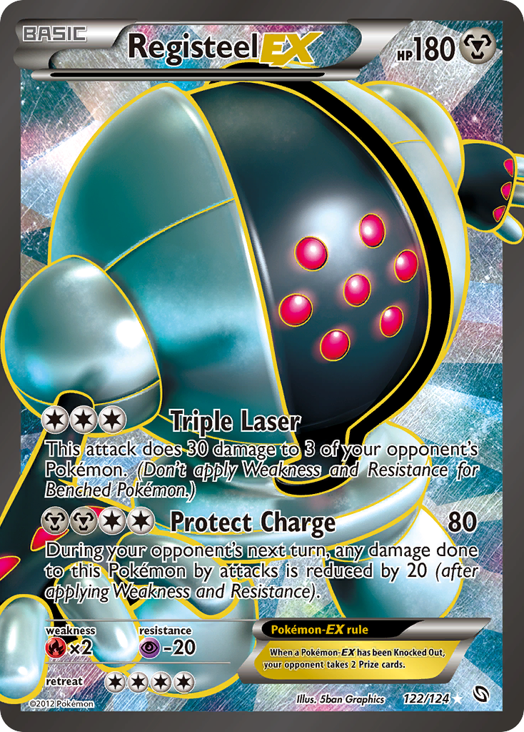 Registeel EX (122/124) [Black & White: Dragons Exalted] - Card Brawlers | Quebec | Canada | Yu-Gi-Oh!