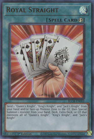 Royal Straight [BLCR-EN002] Ultra Rare - Card Brawlers | Quebec | Canada | Yu-Gi-Oh!