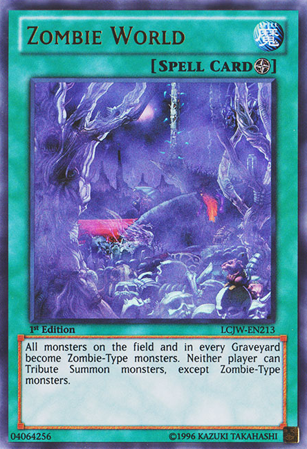 Zombie World [LCJW-EN213] Ultra Rare - Card Brawlers | Quebec | Canada | Yu-Gi-Oh!