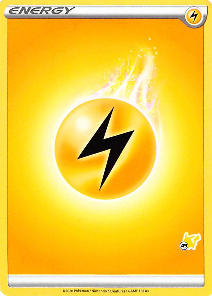 Lightning Energy (Pikachu Stamp #43) [Battle Academy 2022] - Card Brawlers | Quebec | Canada | Yu-Gi-Oh!