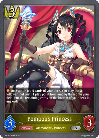 Pompous Princess (BP01-039EN) [Advent of Genesis] - Card Brawlers | Quebec | Canada | Yu-Gi-Oh!