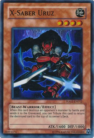 X-Saber Uruz [HA01-EN012] Super Rare - Card Brawlers | Quebec | Canada | Yu-Gi-Oh!