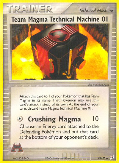 Team Magma Technical Machine 01 (84/95) [EX: Team Magma vs Team Aqua] - Card Brawlers | Quebec | Canada | Yu-Gi-Oh!