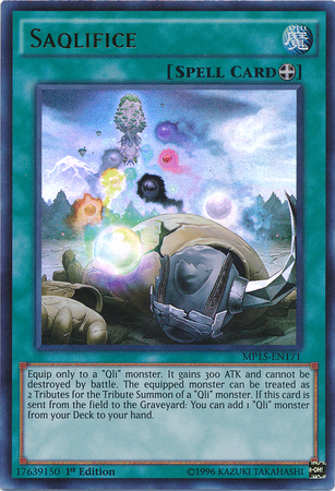 Saqlifice [MP15-EN171] Ultra Rare - Card Brawlers | Quebec | Canada | Yu-Gi-Oh!