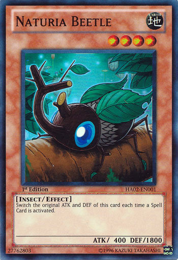 Naturia Beetle [HA02-EN001] Super Rare - Card Brawlers | Quebec | Canada | Yu-Gi-Oh!