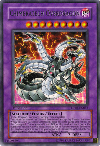 Chimeratech Overdragon [DP04-EN013] Rare - Yu-Gi-Oh! - Card Brawlers | Quebec | Canada |