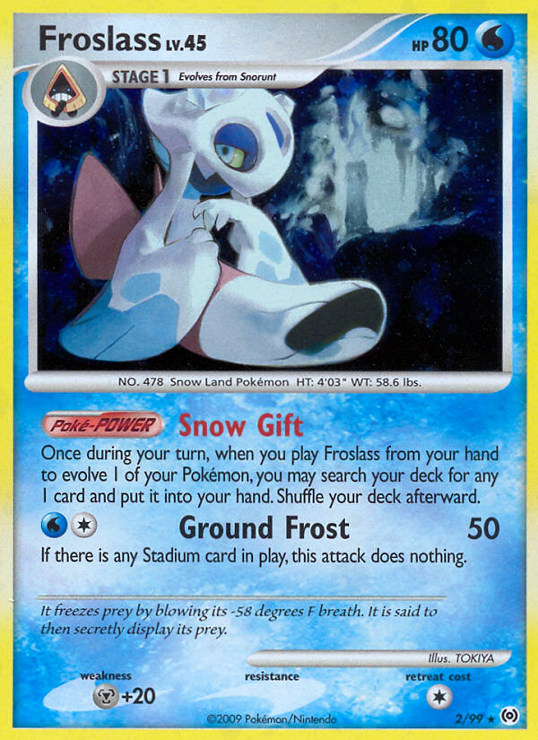 Froslass (2/99) [Platinum: Arceus] - Card Brawlers | Quebec | Canada | Yu-Gi-Oh!