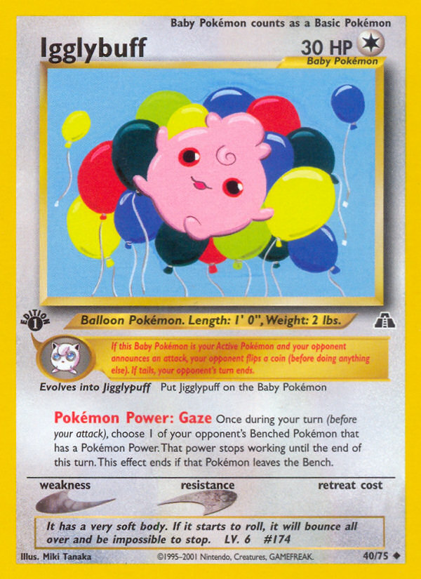 Igglybuff (40/75) [Neo Discovery 1st Edition] - Card Brawlers | Quebec | Canada | Yu-Gi-Oh!