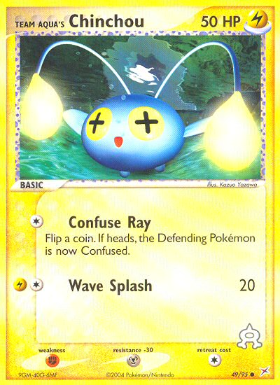 Team Aqua's Chinchou (49/95) [EX: Team Magma vs Team Aqua] - Card Brawlers | Quebec | Canada | Yu-Gi-Oh!