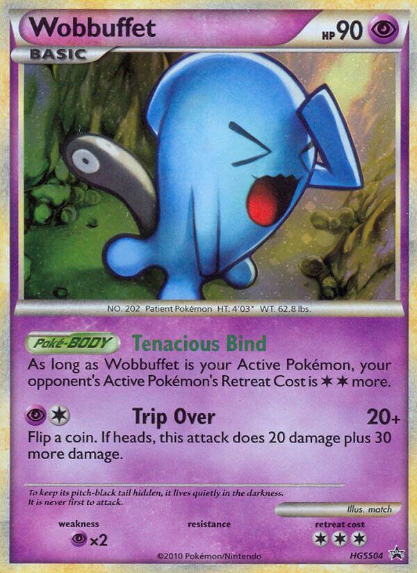 Wobbuffet (HGSS04) [HeartGold & SoulSilver: Black Star Promos] - Card Brawlers | Quebec | Canada | Yu-Gi-Oh!