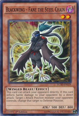 Blackwing - Fane the Steel Chain [LC5D-EN119] Common - Card Brawlers | Quebec | Canada | Yu-Gi-Oh!
