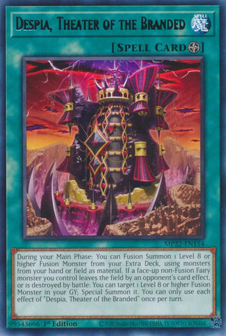 Despia, Theater of the Branded [MP22-EN154] Rare - Card Brawlers | Quebec | Canada | Yu-Gi-Oh!