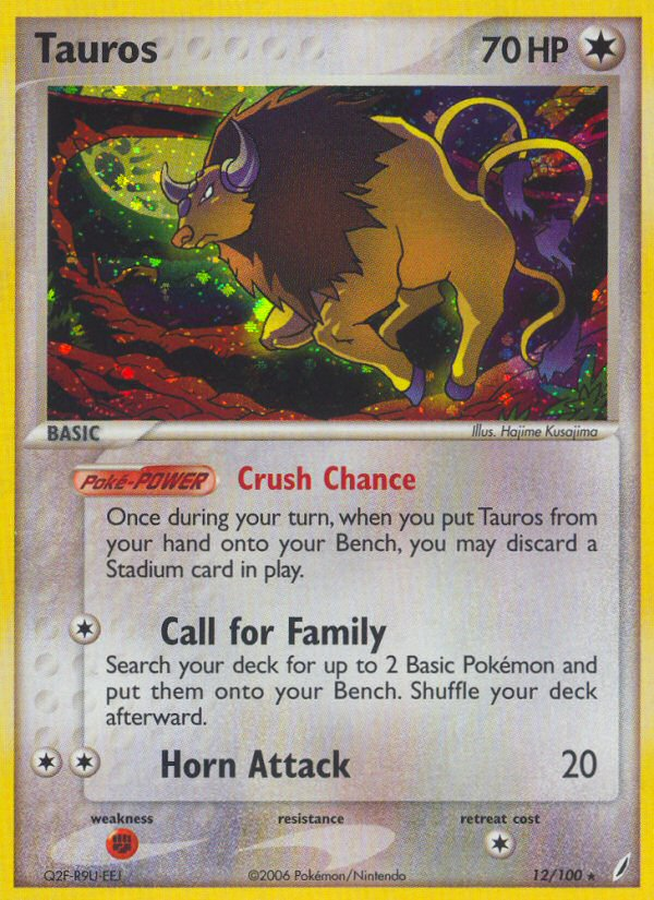 Tauros (12/100) [EX: Crystal Guardians] - Card Brawlers | Quebec | Canada | Yu-Gi-Oh!