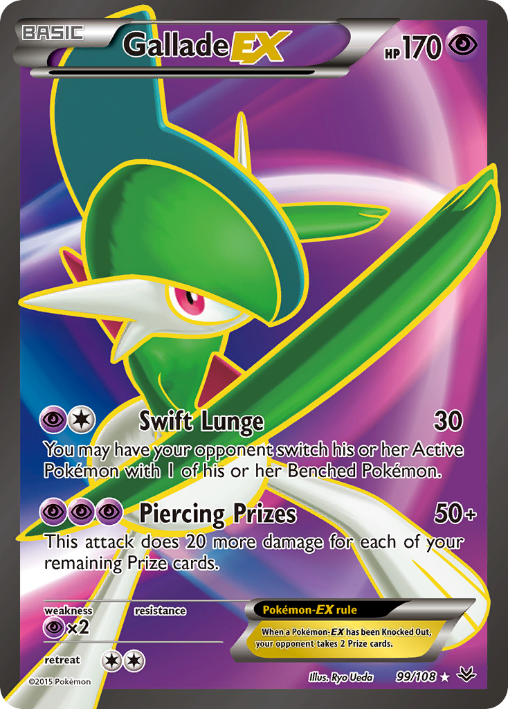 Gallade EX (99/108) [XY: Roaring Skies] - Card Brawlers | Quebec | Canada | Yu-Gi-Oh!