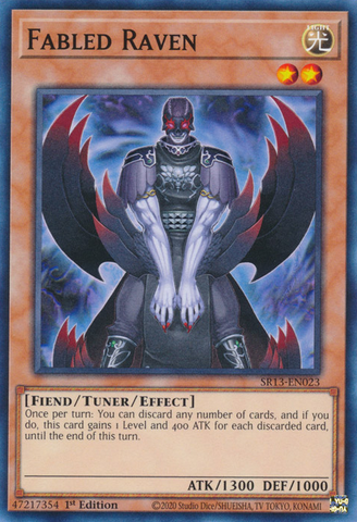 Fabled Raven [SR13-EN023] Common - Card Brawlers | Quebec | Canada | Yu-Gi-Oh!