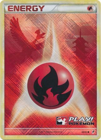 Fire Energy (89/95) (Play Pokemon Promo) [HeartGold & SoulSilver: Call of Legends] - Card Brawlers | Quebec | Canada | Yu-Gi-Oh!
