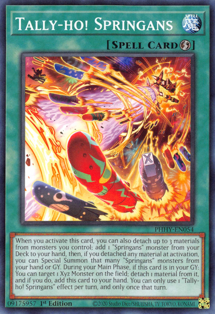 Tally-ho! Springans [PHHY-EN054] Common - Card Brawlers | Quebec | Canada | Yu-Gi-Oh!