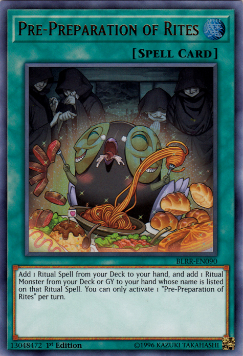 Pre-Preparation of Rites [BLRR-EN090] Ultra Rare - Yu-Gi-Oh! - Card Brawlers | Quebec | Canada |