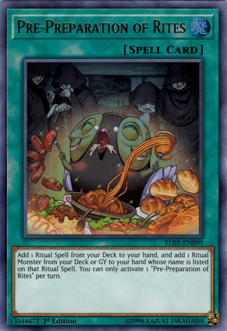 Pre-Preparation of Rites [BLRR-EN090] Ultra Rare - Yu-Gi-Oh! - Card Brawlers | Quebec | Canada |